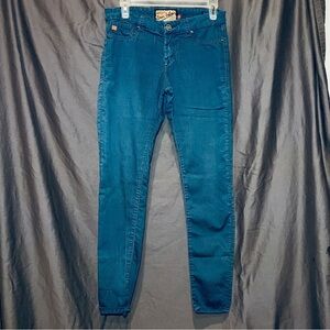 Women’s Dear John Jegging. Size 28 Bright Blue